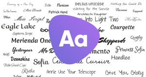 Multiple Font Styles, One Web Font