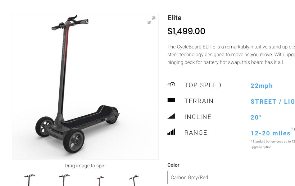 Multi-Colored 3D Shopping Experience - CycleBoard Development by Slicedbread