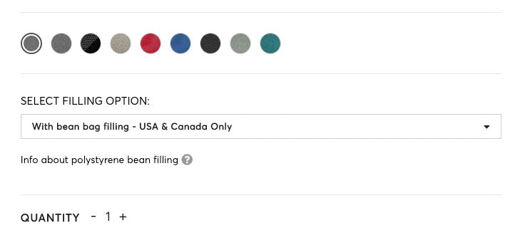 True Swatch Selection